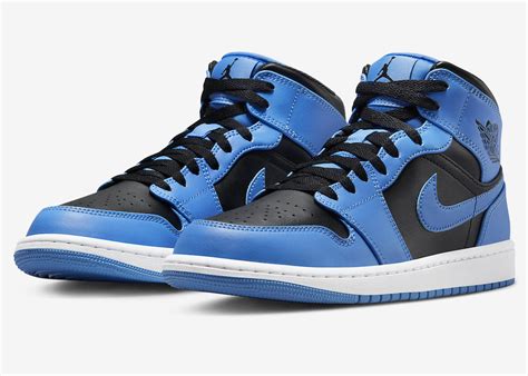 nike jordans 1 mid blue|jordan 1 mid price.